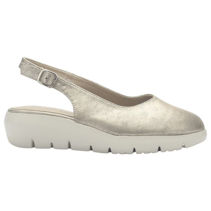 Zapato mujer Casual Dorado Chalada Marfak-1 Tacones Bajos Chalada