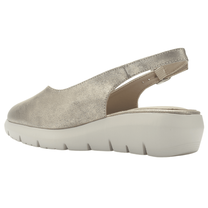 Zapato mujer Casual Dorado Chalada Marfak-1 Tacones Bajos Chalada