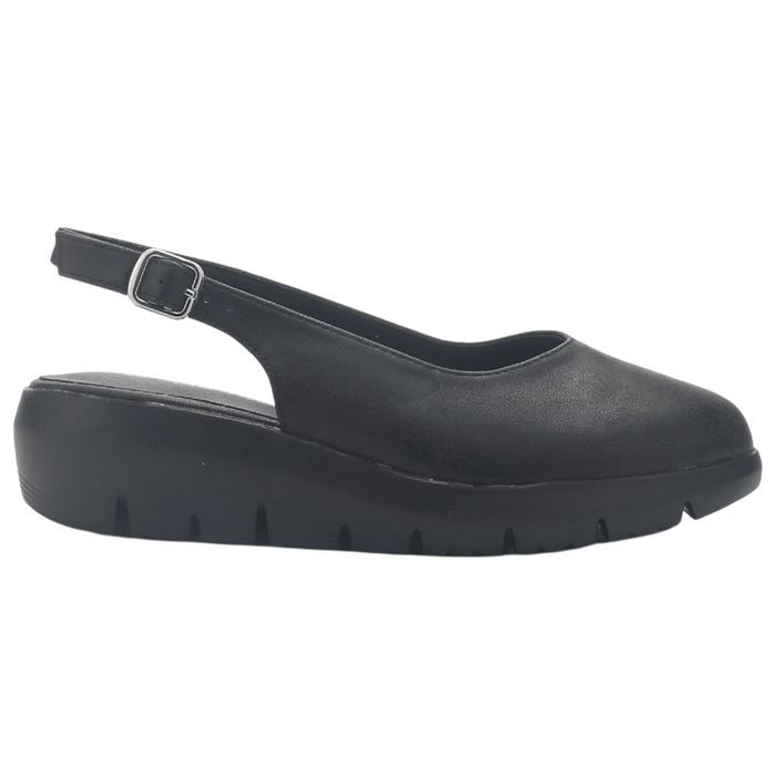Zapato mujer Casual Negro Chalada Marfak-1 Tacones Bajos Chalada