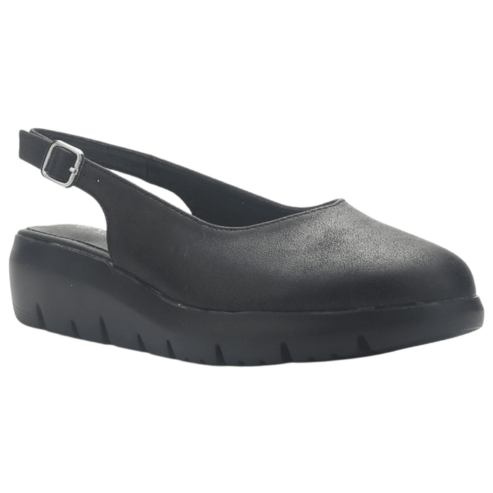 Zapato mujer Casual Negro Chalada Marfak-1 Tacones Bajos Chalada