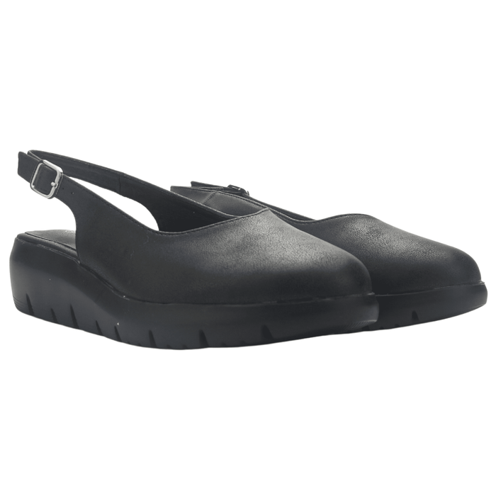Zapato mujer Casual Negro Chalada Marfak-1 Tacones Bajos Chalada