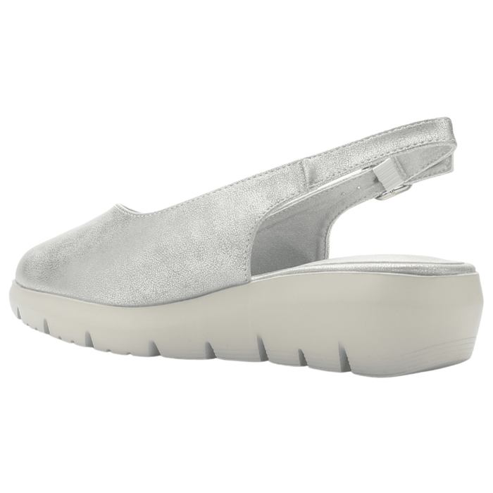 Zapato mujer Casual Plateado Chalada Marfak-1 Tacones Bajos Chalada