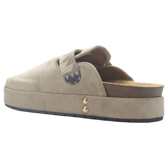 Zapato mujer Casual Taupe Chalada Risco-3 Tacones Bajos Chalada
