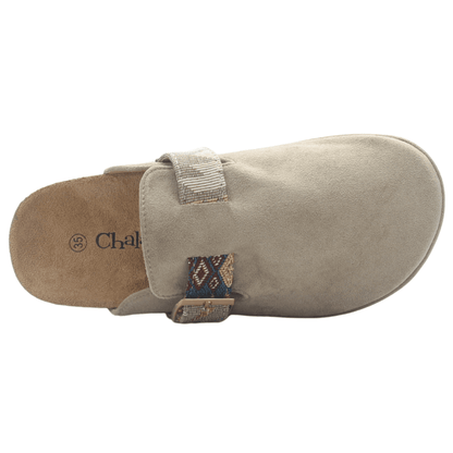 Zapato mujer Casual Taupe Chalada Risco-3 Tacones Bajos Chalada