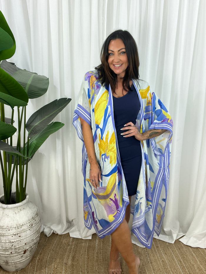 Zari Open Kaftan
