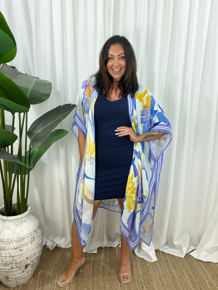 Zari Open Kaftan